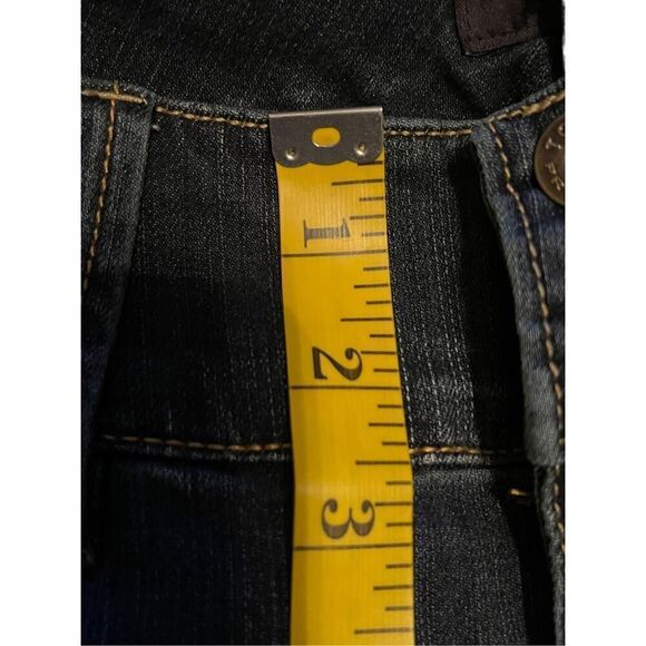 NWT Torrid Premium Womens Blue Dark-Wash Straight-Leg Jeggings Jeans Size 12R - Picture 2 of 16